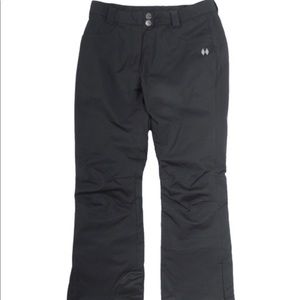 Black snowboarding/ski pants